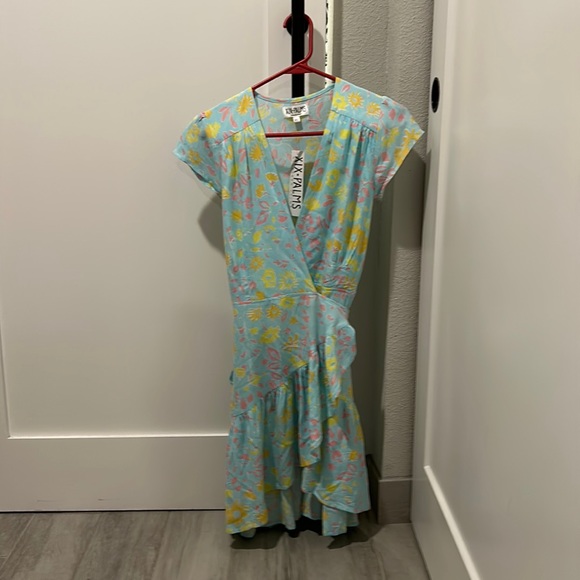 XIX Palms Capri Wrap Party Mini Dress XS - Picture 6 of 7